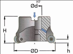 Suporte p/ Fresamento RDMT 1204 MO